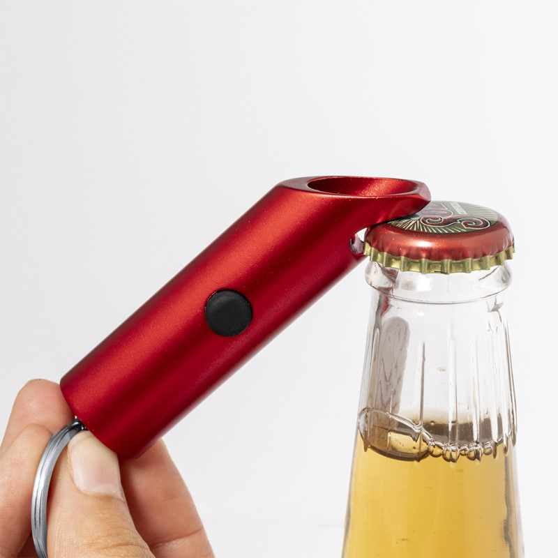 Portachiavi con apribottiglie e torcia - cod. MK20986