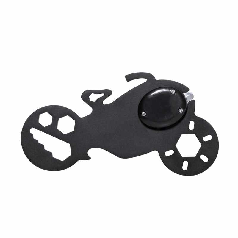 Multiutensile in acciaio inox a forma di moto - cod. MK20998