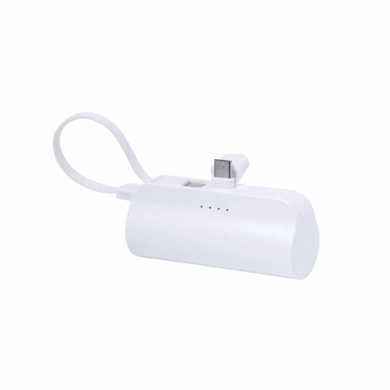 Power Bank personalizzabile con logo da 5.000 mAh - cod. MK21023