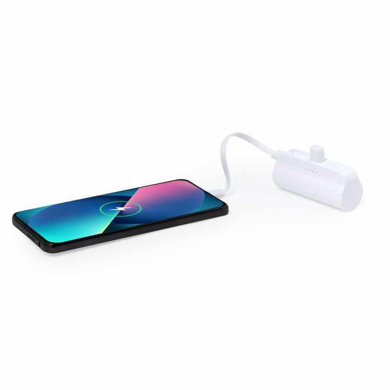Power Bank personalizzabile con logo da 5.000 mAh - cod. MK21023