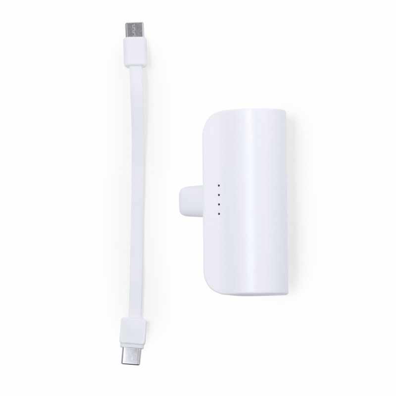 Power Bank personalizzabile con logo da 5.000 mAh - cod. MK21023