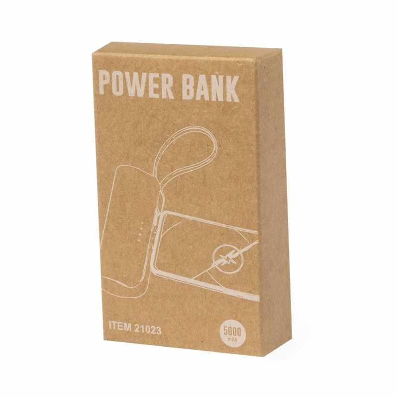 Power Bank personalizzabile con logo da 5.000 mAh - cod. MK21023