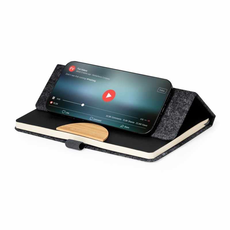 Block Notes con portacellullare - cod. MK21050