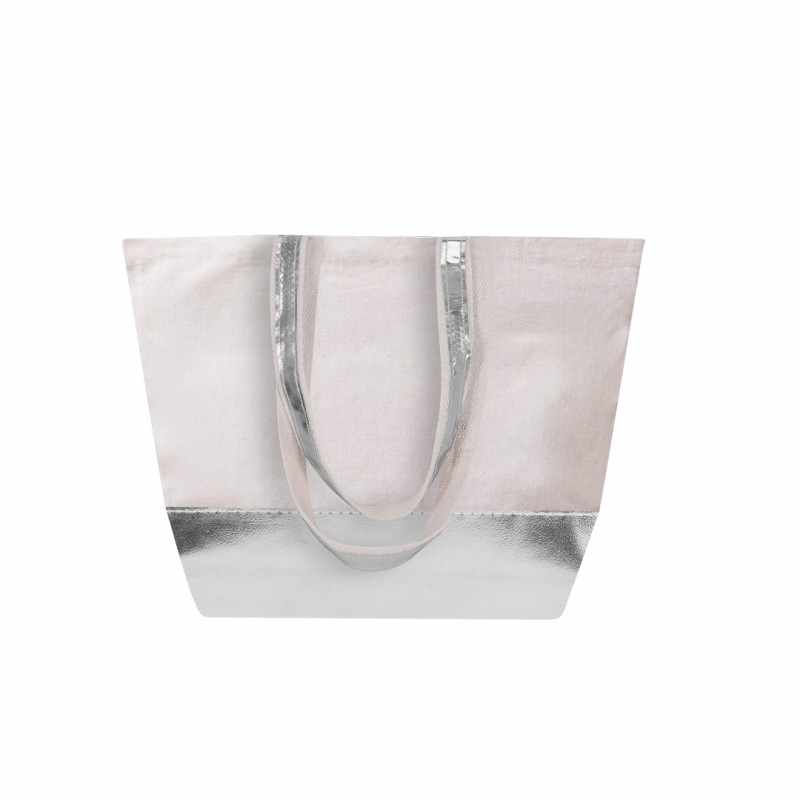 Borsa con soffietto con logo f.to 35x48x15 cm. - cod. MK21055