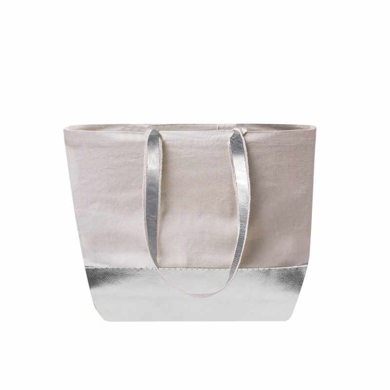 Borsa con soffietto con logo f.to 35x48x15 cm. - cod. MK21055