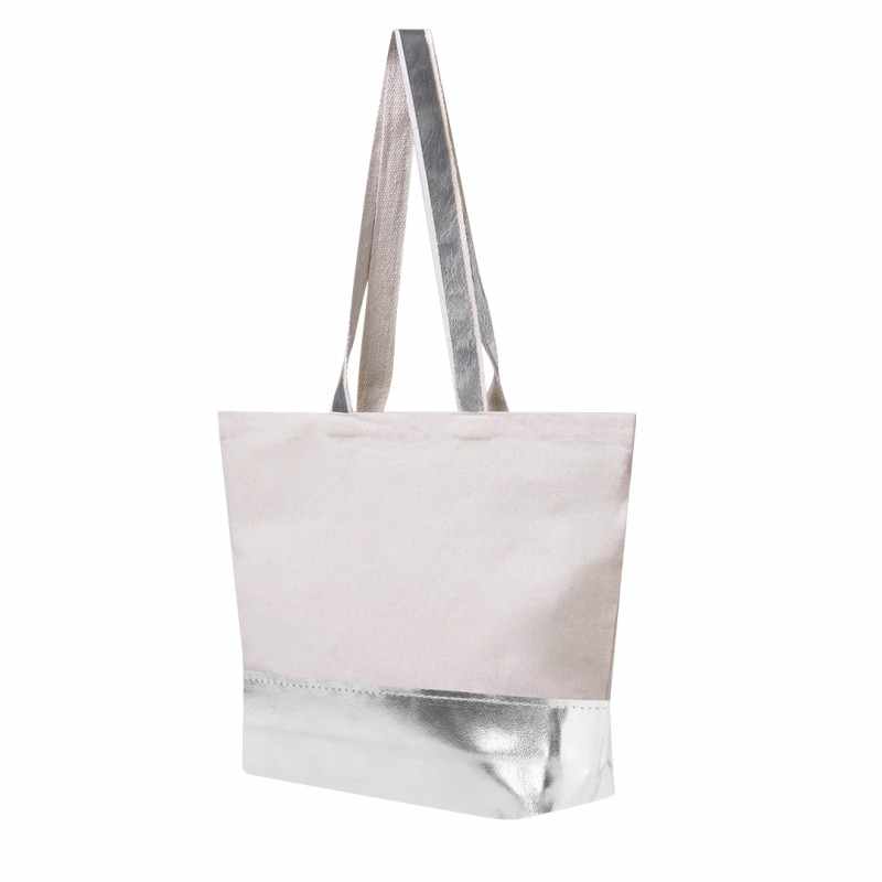 Borsa con soffietto con logo f.to 35x48x15 cm. - cod. MK21055
