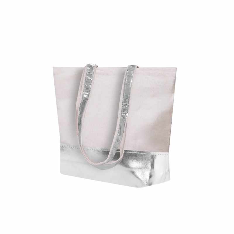 Borsa con soffietto con logo f.to 35x48x15 cm. - cod. MK21055