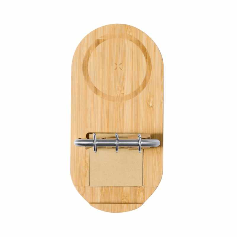 Caricabatterie wireless con scritte stampate - cod. MK21059