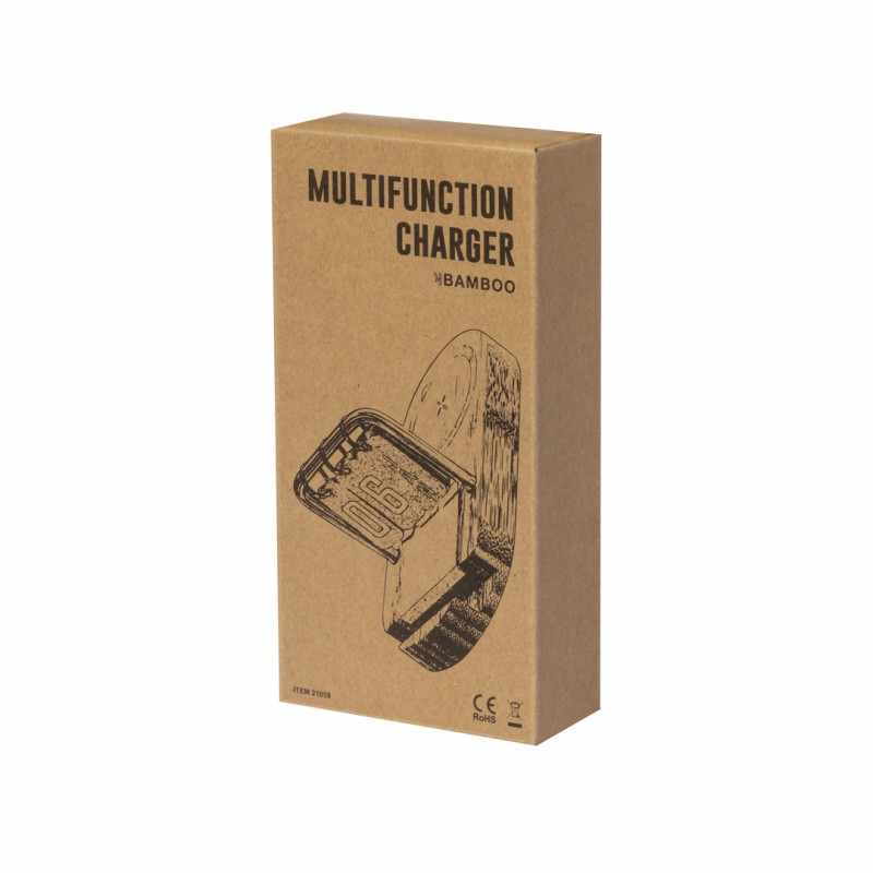 Caricabatterie wireless con scritte stampate - cod. MK21059