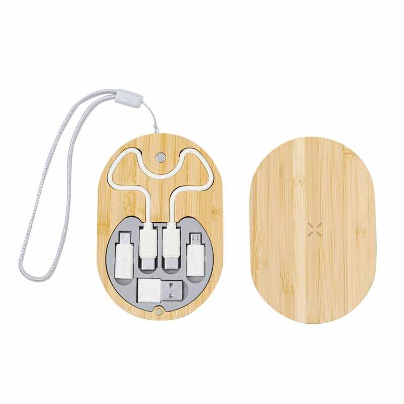 Caricatore wireless con stampa logo - cod. MK21204