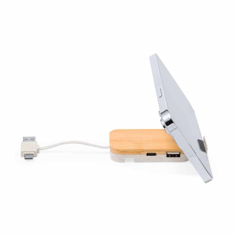 Porta USB con Supporto per cellulare - cod. MK21205