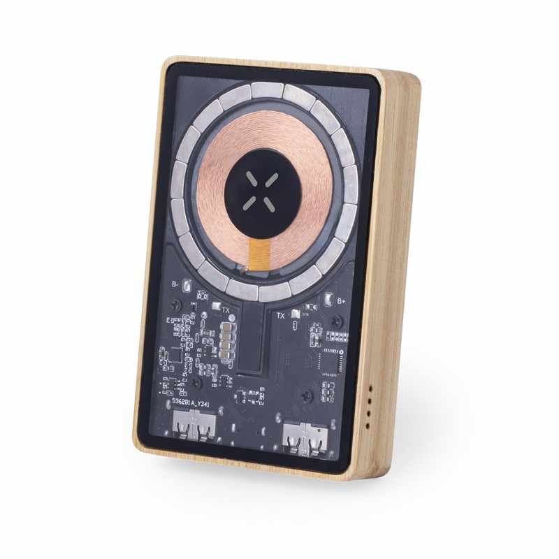 Power Bank da 5.000 mAh wireless da stampare - cod. MK21192