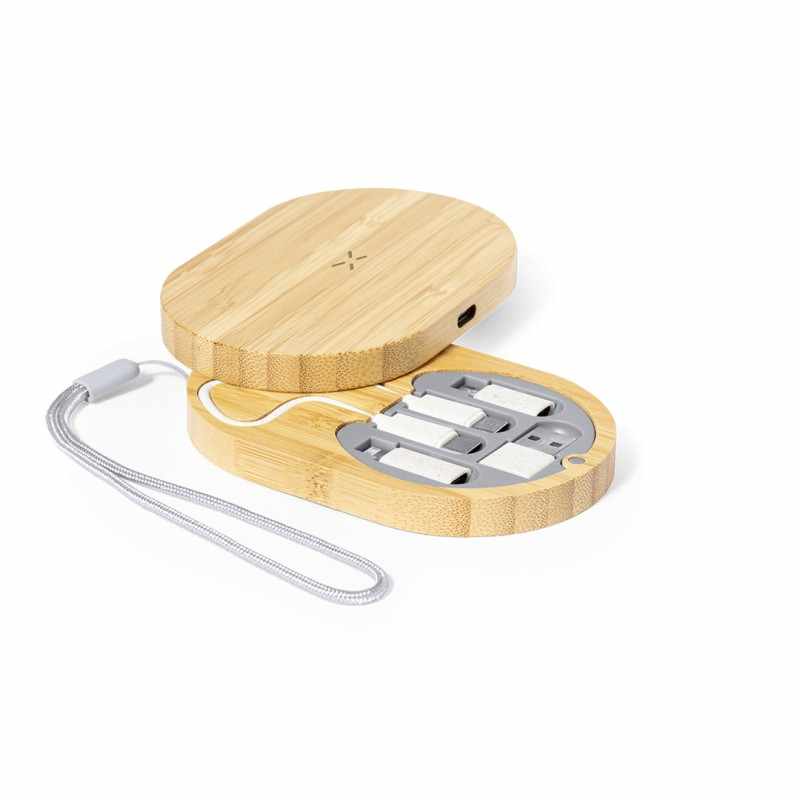 Caricatore wireless con stampa logo - cod. MK21204