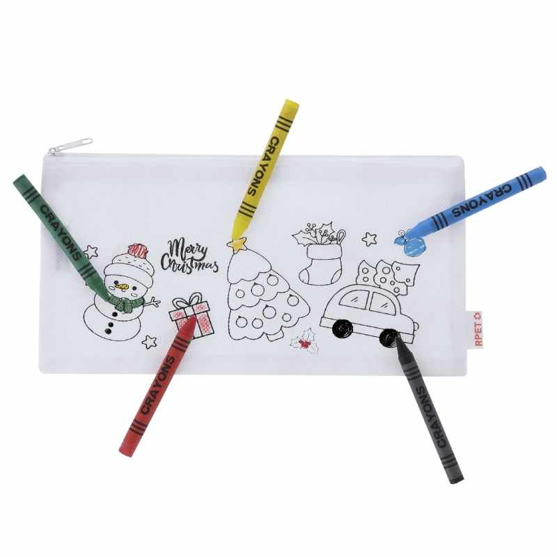 Astuccio da colorare con stampa logo - cod. MK21262
