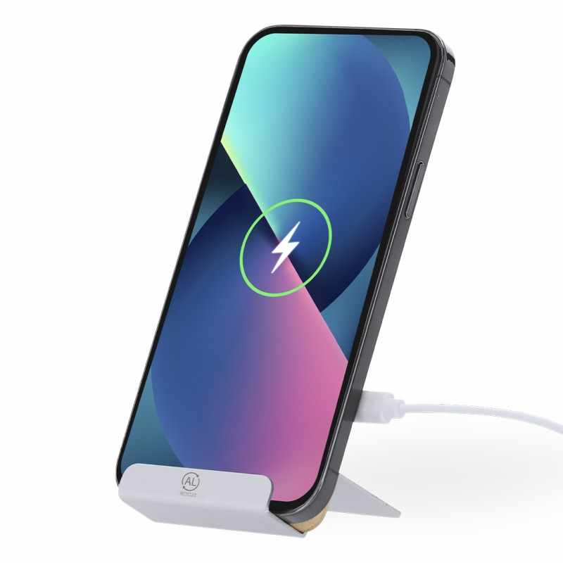 Caricatori wireless con scritte promozionali - cod. MK21324