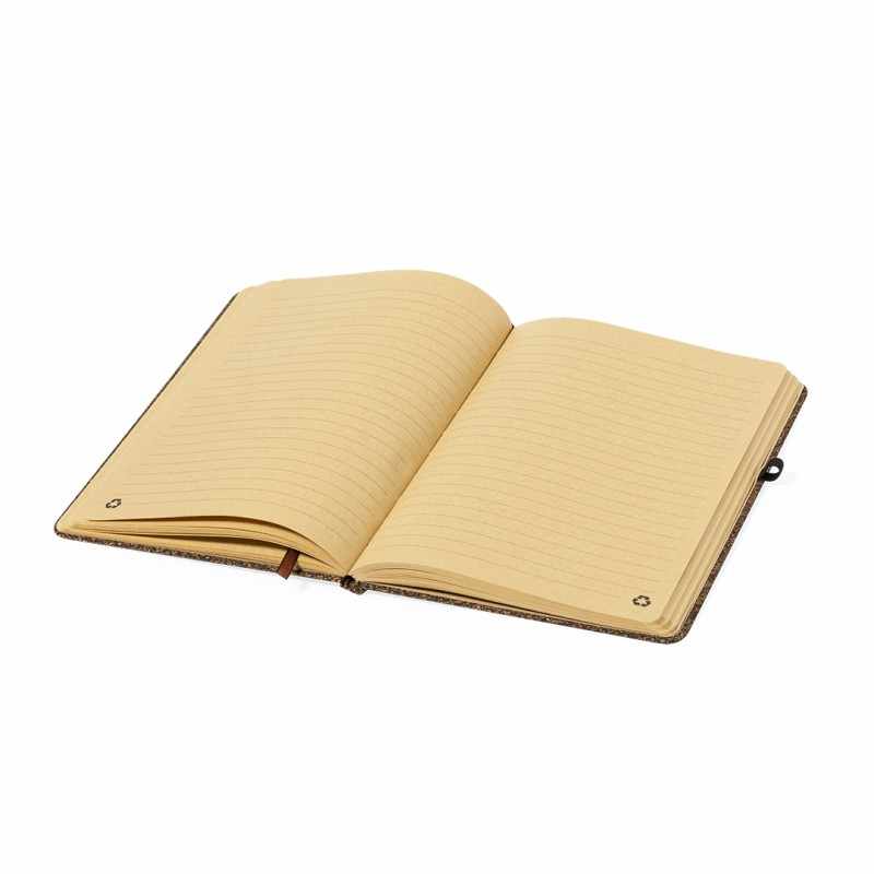 Block Notes con 80 fogli di carta kraft riciclata - cod. MK21309