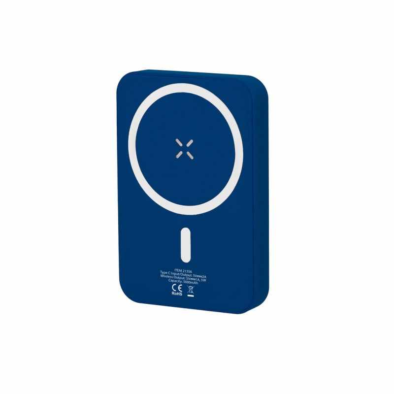 Power Bank da 5.000 mAh con logo stampato - cod. MK21356