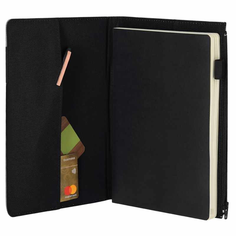 Block Notes da 100 fogli a righe con tasca laterale - cod. MK21368