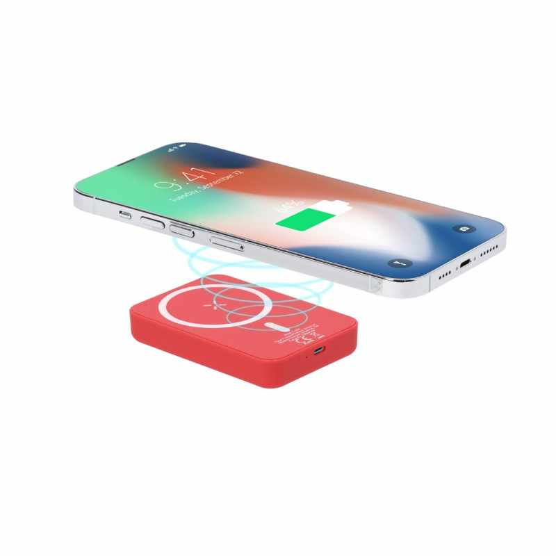 Power Bank da 5.000 mAh con logo stampato - cod. MK21356