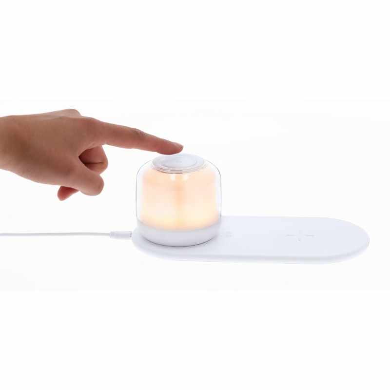 Lampada wireless con caricatore portatile - cod. MK21357