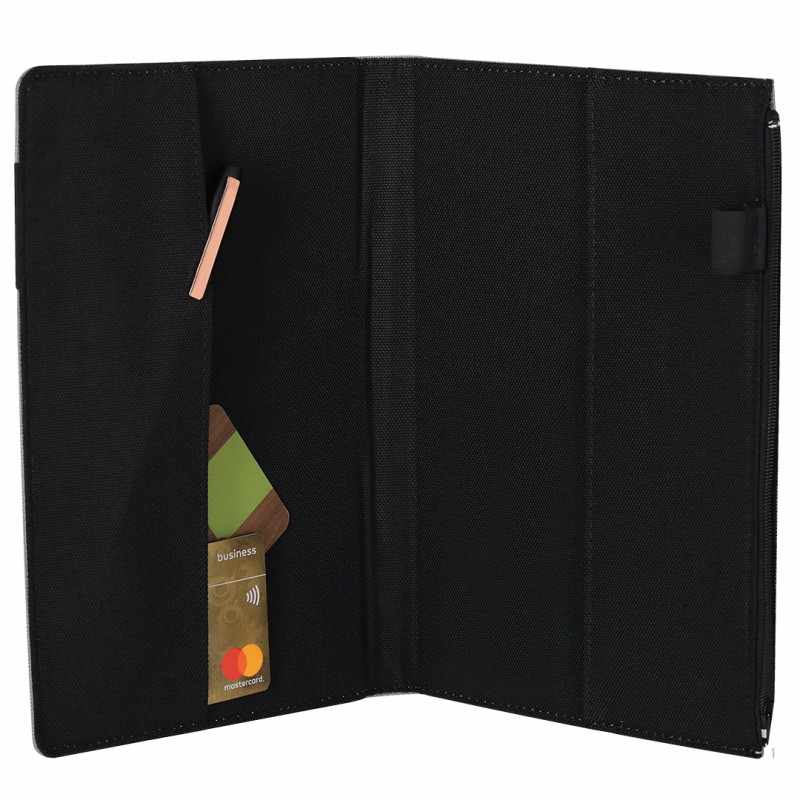 Block Notes da 100 fogli a righe con tasca laterale - cod. MK21368