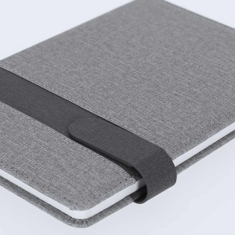 Block Notes con chiusura magnetica e 80 fogli color crema - cod. MK21394