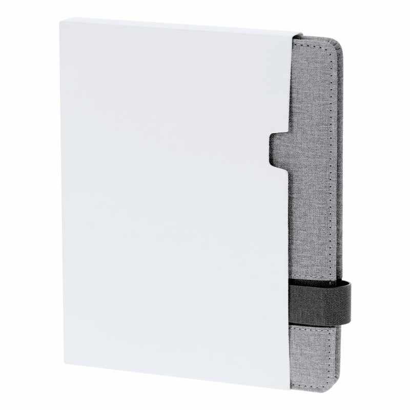 Block Notes con chiusura magnetica e 80 fogli color crema - cod. MK21394