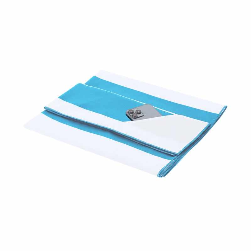 Asciugamano impermeabile con tasca da stampare in serigrafia - cod. MK21500