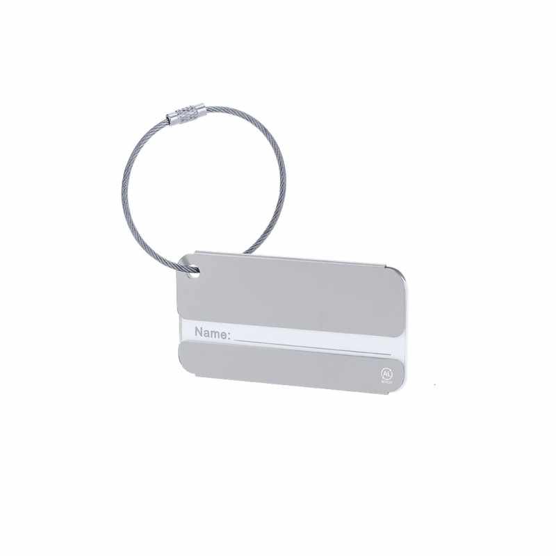 Badge per bagagli da serigrafare con logo - cod. MK21503