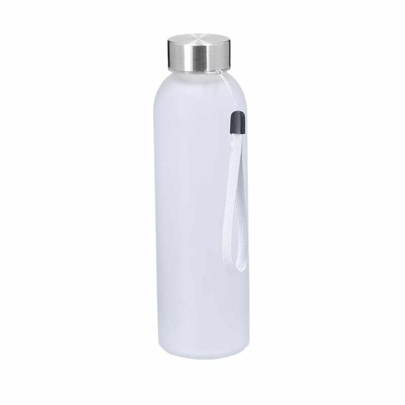 Borraccia in Vetro da 500 ml con scritte stampate - cod. MK21542
