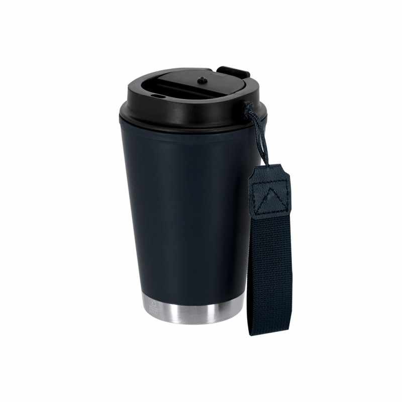 Bicchiere termico da viaggio con scritte - cod. MK21575