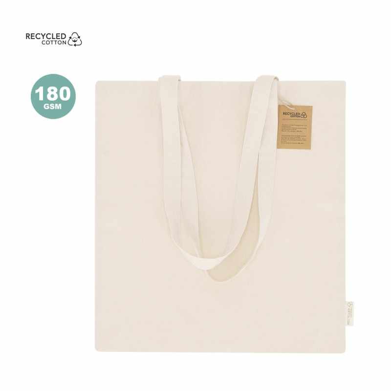 Borsa in cotone riciclato f.to 37x41 cm. - cod. MK21617
