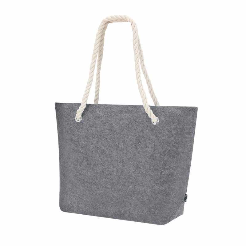 Borsa in feltro riciclato f.to 46x32x13 cm. - cod. MK21625