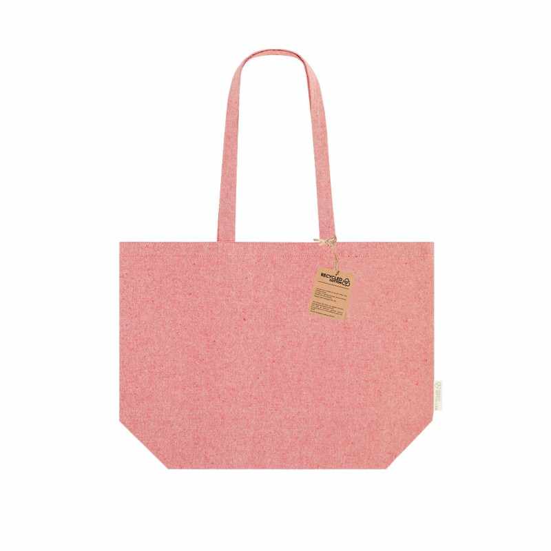 Borsa in cotone f.to 50x36x16 cm. con manici lunghi - cod. MK21649
