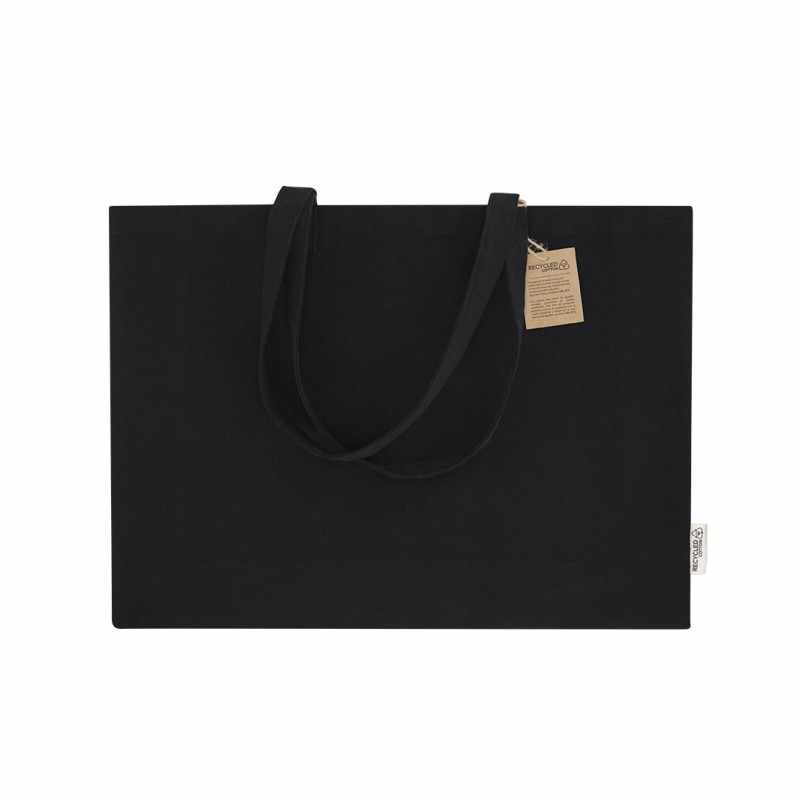 Shopping bags in cotone riciclato f.to 50x36x12 cm. - cod. MK21652