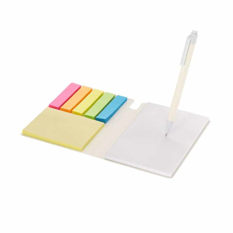 Block Notes con note adesive e penna - cod. MK21663