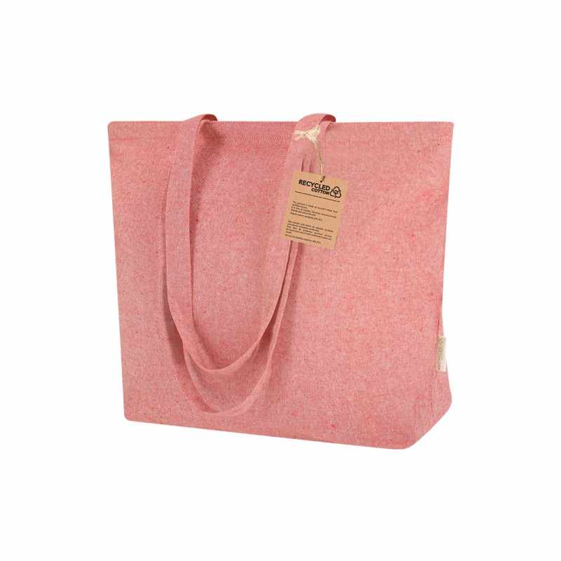 Borsa in cotone f.to 50x36x16 cm. con manici lunghi - cod. MK21649