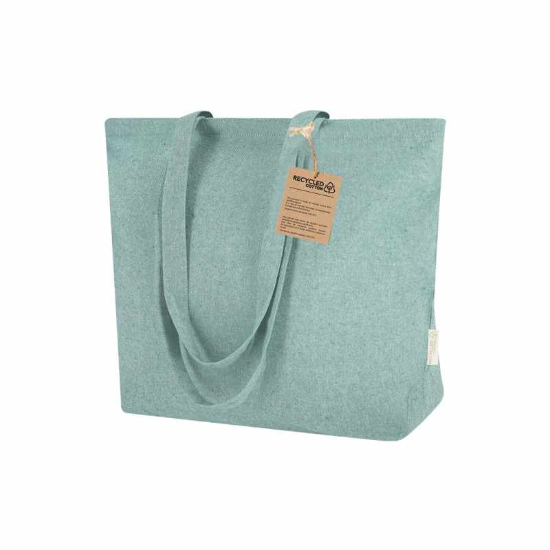 Borsa in cotone f.to 50x36x16 cm. con manici lunghi - cod. MK21649
