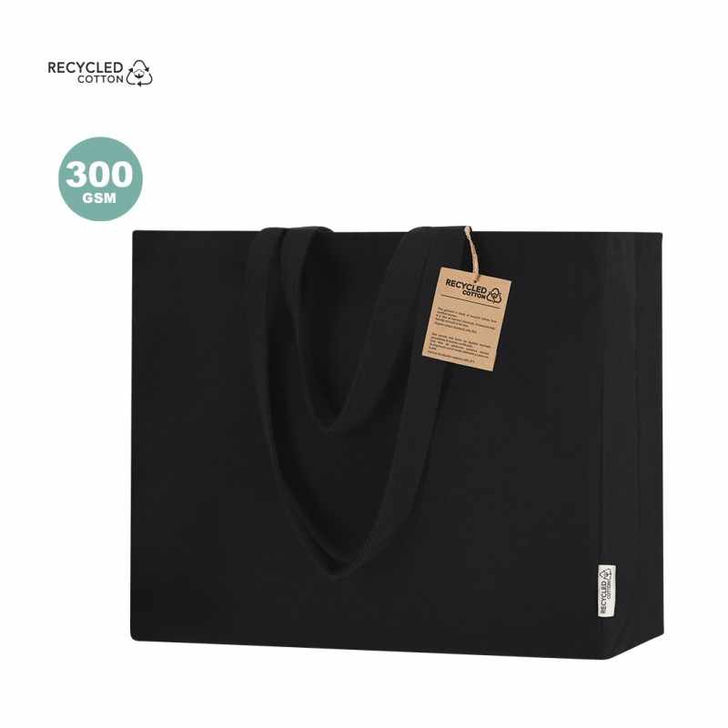 Shopping bags in cotone riciclato f.to 50x36x12 cm. - cod. MK21652