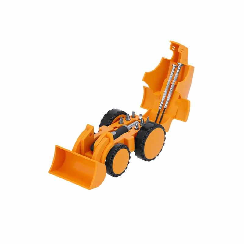 Set da 10 attrezzi con design a forma di pala - cod. MK21681