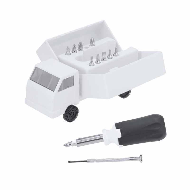 Set da 15 attrezzi con astuccio a forma di camion - cod. MK21682