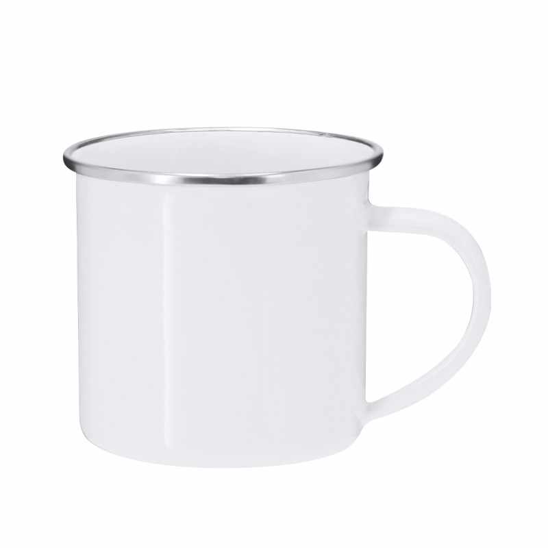 Tazza in metallo con stampa logo - cod. MK21716