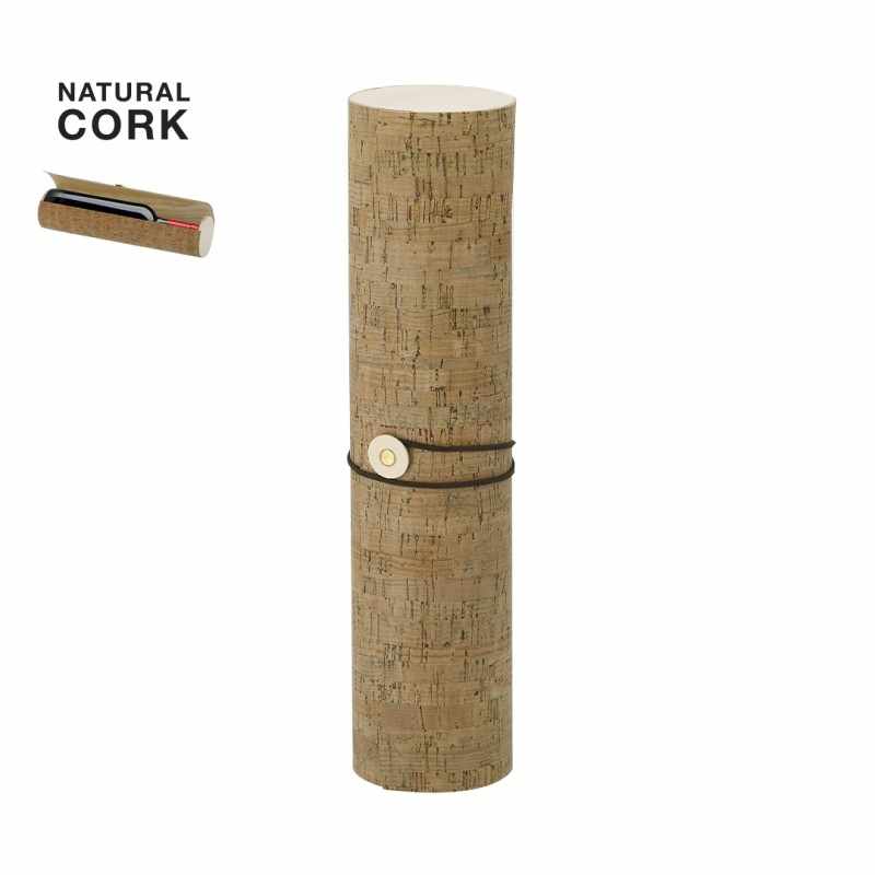 Scatola Regalo in sughero con logo promozionale - cod. MK21709