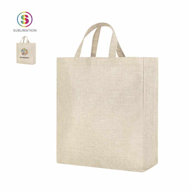 Borsa con scritte promozionali 35x40x15 cm. - cod. MK21719