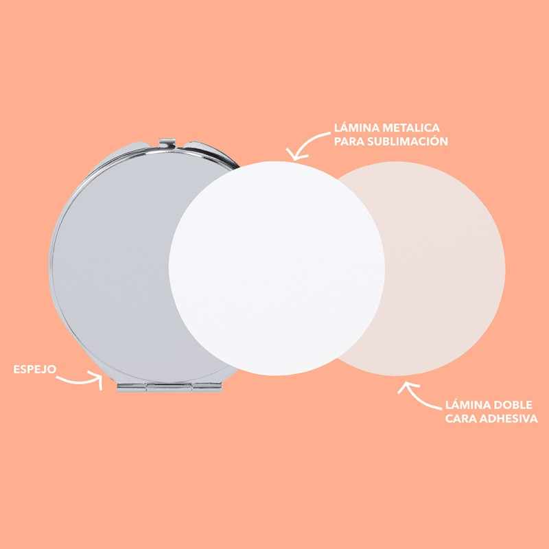 Specchietto promozionale con logo - cod. MK21722