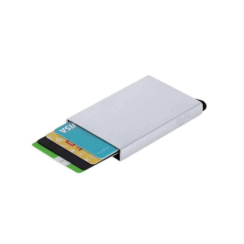 Porta carte con meccanismo di scorrimento - cod. MK21753