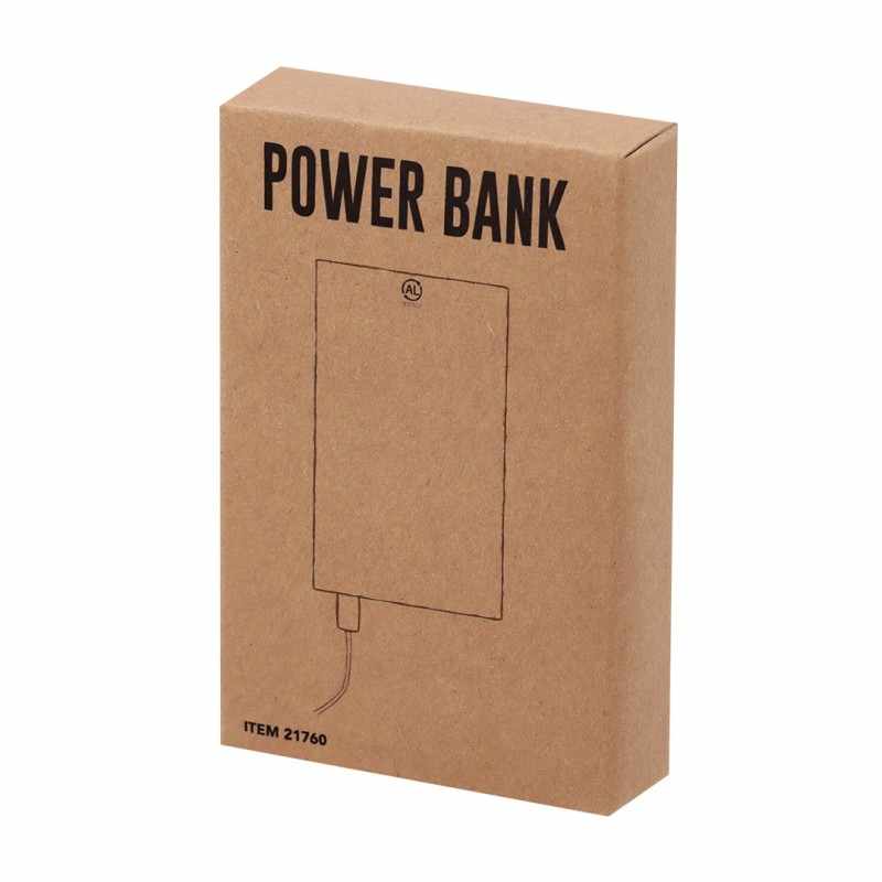 Power Bank personalizzato con logo da 4.000 mAh - cod. MK21760