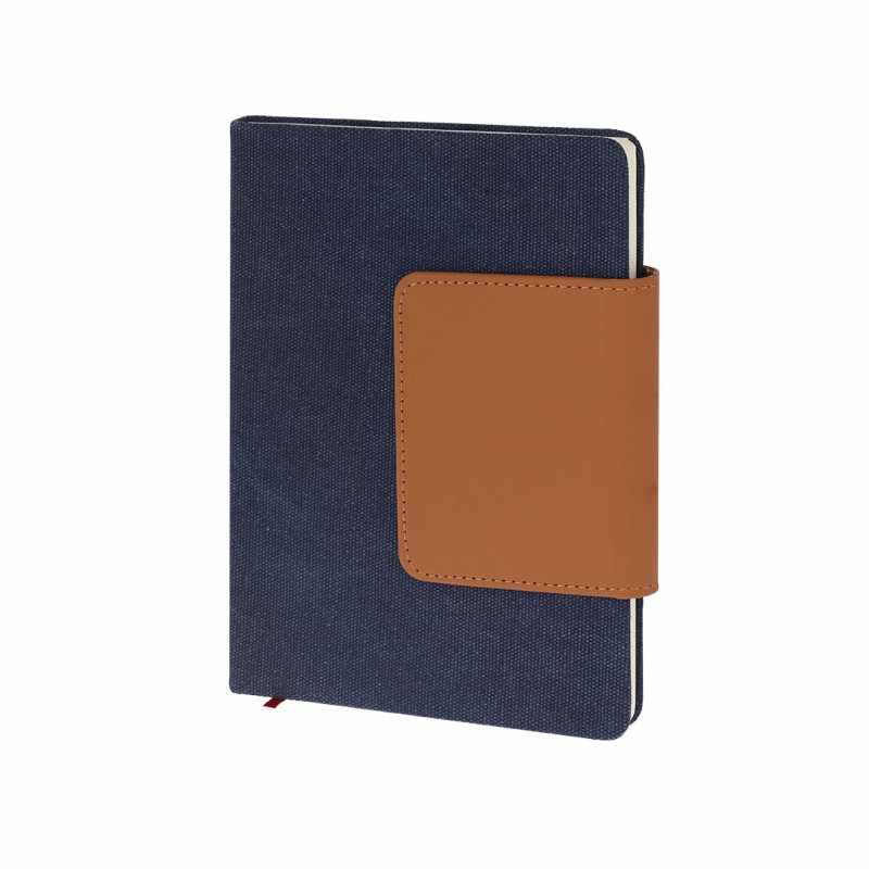 Block Notes A5 con segnalibro e portatessere - cod. MK21791