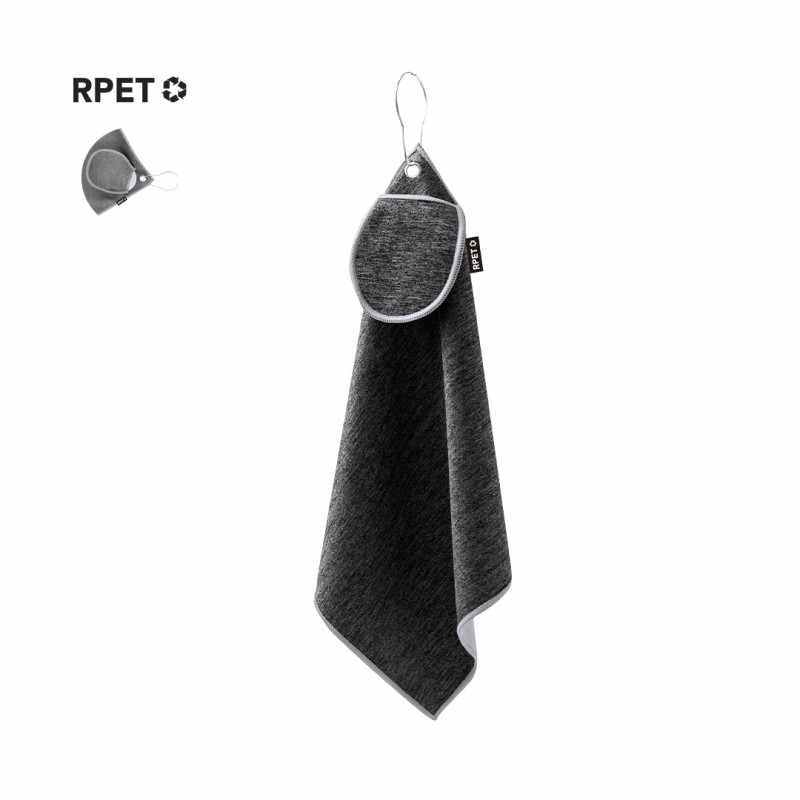 Asciugamano piccolo da Golf stampato con logo - cod. MK21800