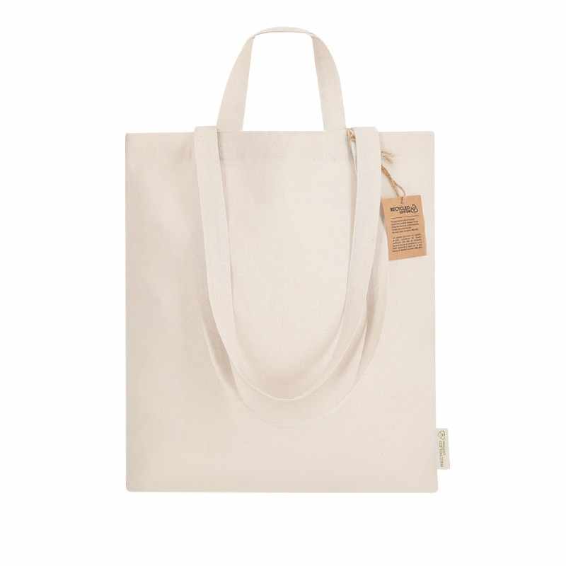 Borsa in cotone con doppio manico f.to 37x41 cm. - cod. MK21802